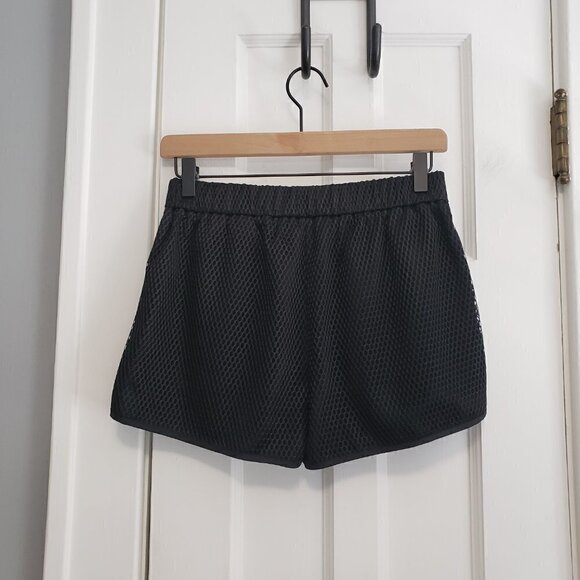 Co + Co High Waisted Mesh Track Shorts - Picture 5 of 8